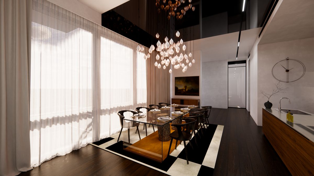 Modern Luxury House Tour in Singapore | Wallich Residence (A) | Dining ...