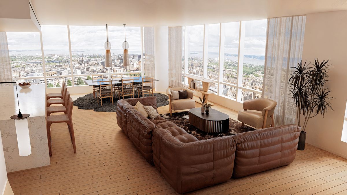 Modern Luxury House Tour in Los Angeles | Metro Polis | Living Room ...